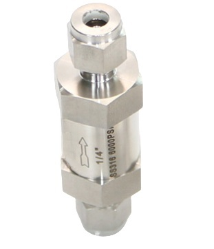 Segondè Presyon Nerjaveèi Ferrule Tcheke Valv One Way Valv